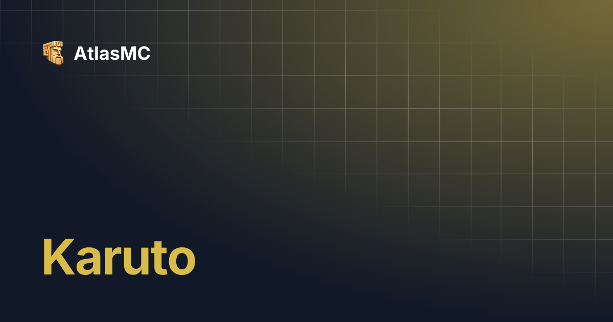 Karuto | AtlasMC